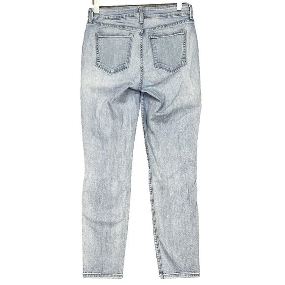 NYDJ Jeans Womens 6 Blue Legging Light Wash Cotton Stretch Blend Mid Rise Denim - Picture 4 of 16